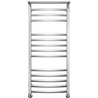 Водяной полотенцесушитель Larusso Гранд П14 500x1200 4670078535528 с полкой Хром — фото 4, Водяные полотенцесушители