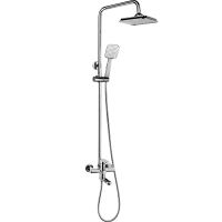 Душевая система Accoona A8394 Хром — фото 1, Душевые стойки