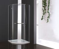 Душевой уголок CEZARES BERGAMO-W-RH-1-120/100-ARCO-C-Cr-L-IV — фото 1, Асимметричные душевые уголки