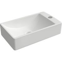 Товар: Раковина Aqueduto Pequeno 38 R PEQR0210 Белая глянцевая - фото 1 Раковина Aqueduto Pequeno 38 R PEQR0210 Белая глянцевая — фото 1, Мини-раковины