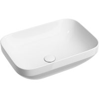 Раковина-чаша Ceramicanova Element 50 CN6055 Белая глянцевая — фото 2, Раковины накладные