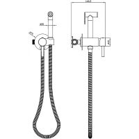 Товар: Гигиенический душ со смесителем Milacio Ultra MCU.850.SS Нержавеющая сталь - фото 2 Гигиенический душ со смесителем Milacio Ultra MCU.850.SS Нержавеющая сталь — фото 2, Гигиенические души