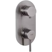 Смеситель для душа Remer X-Style X93KBXV Сталь — фото 1, Смеситель для душа