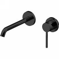 Смеситель для раковины Gattoni Circle Two 9137/91NO Черный матовый — фото 1, Смесители для раковины