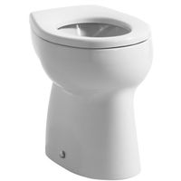 Унитаз Laufen Flora Kids 8.2203.6.000.027.1 приставной без сиденья — фото 1, Приставные унитазы