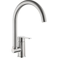 Смеситель для кухни Accoona H103 A45103 Нержавеющая сталь — фото 1, Смесители для кухни