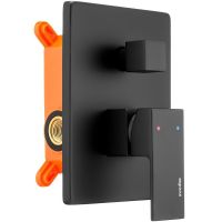 Товар: Смеситель для душа Swedbe Platta 5519B Черный матовый - фото 8 Смеситель для душа Swedbe Platta 5519B Черный матовый — фото 8, Смеситель для душа