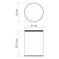 Товар: K-625 Ведро 5L - фото 4 K-625 Ведро 5L — фото 4, Мусорные ведра