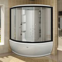 Душевой бокс Radomir Калифорния К2 155x155 1-04-6-0-5-0810 с баней с гидромассажем — фото 4, Душевые боксы