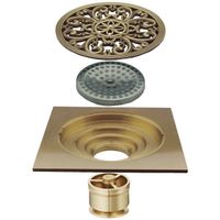 Товар: Трап для душа Veragio Canyon VR.CAN-2022.BR с решеткой Бронза - фото 2 Трап для душа Veragio Canyon VR.CAN-2022.BR с решеткой Бронза — фото 2, Трапы для душа