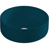 Раковина-чаша Artceram Cognac 42 COL001 42 00 Petrolio — фото 1, Раковины накладные