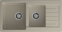 Товар: GRANFEST Мойка PRACTIK 980KL 2 чаши+крыло 980*510мм топаз арт.GF- - фото 2 GRANFEST Мойка PRACTIK 980KL 2 чаши+крыло 980*510мм топаз арт.GF- — фото 2, Кухонные мойки