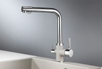 Granula-3015, XРОМ/БАЗАЛЬТ, СМЕСИТЕЛЬ КУХОННЫЙ — фото 1, Смесители для кухни