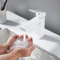 Товар: Смеситель для раковины Rose R18C R1801C-1 Белый матовый - фото 12 Смеситель для раковины Rose R18C R1801C-1 Белый матовый — фото 12, Смесители для раковины