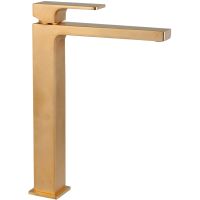 Смеситель для раковины Remer Absolute AU11LBG Золото брашированное — фото 1, Смесители для раковины