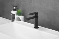 Смеситель для раковины Haiba Черный матовый арт-HB10639-7 — фото 4, Смесители для раковины