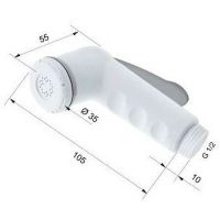 Гигиенический душ Remer 332ORx Белый матовый — фото 2, Гигиенические души