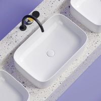 Раковина-чаша Ceramicanova Element 61 CN6053 Белая глянцевая — фото 5, Раковины