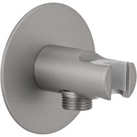 Шланговое подключение Remer 337XNPO Никель матовый брашированный — фото 1, Шланговые подключения