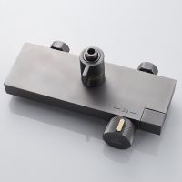 Товар: Душевая система Rose R18T R1896T-6 с термостатом Оружейная сталь - фото 12 Душевая система Rose R18T R1896T-6 с термостатом Оружейная сталь — фото 12, Душевые системы