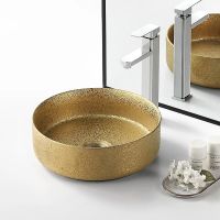 Товар: Раковина-чаша Point Виктория 37 PN43064GB Золото брашированное - фото 6 Раковина-чаша Point Виктория 37 PN43064GB Золото брашированное — фото 6, Раковины