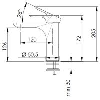 Товар: Смеситель для раковины Remer Infinity I12 Хром - фото 2 Смеситель для раковины Remer Infinity I12 Хром — фото 2, Смесители для раковины