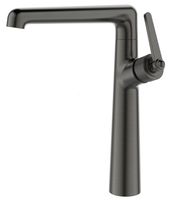 Смеситель "Bangkok Gun metal" д/рак, высокий, арт. BG25GM — фото 1, Смесители для раковины