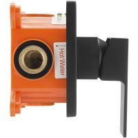 Товар: Смеситель для душа Swedbe Platta 5522B Черный матовый - фото 5 Смеситель для душа Swedbe Platta 5522B Черный матовый — фото 5, Смеситель для душа