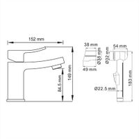 Товар: Aller 1068 Смеситель для умывальника с гигиенической лейкой - фото 5 Aller 1068 Смеситель для умывальника с гигиенической лейкой — фото 5, Гигиенические души