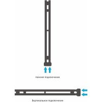 Водяной полотенцесушитель Сунержа Нюанс EU50+ 840х50 12-0212-0840 Белый — фото 3, Водяные полотенцесушители