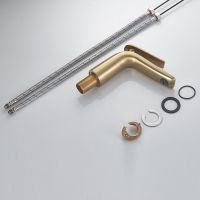 Смеситель для раковины Rose R39G R3901G Золото матовое — фото 3, Смесители для раковины