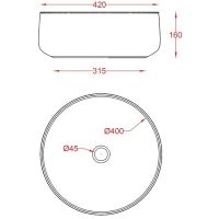 Товар: Раковина-чаша Artceram Cognac 42 COL001 16 00 Blu zaffiro - фото 2 Раковина-чаша Artceram Cognac 42 COL001 16 00 Blu zaffiro — фото 2, Раковины
