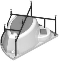 Акриловая ванна Radomir Vannesa Алари 168x120 R 2-01-0-2-1-218 Белая без гидромассажа — фото 3, Акриловые ванны