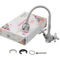 Смеситель для кухни Melodia della vita Retro MDV32311 Хром — фото 6, Смесители для кухни