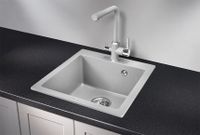 Granula-4651, АЛЮМИНИУМ, кухонная мойка, кварц — фото 2, Кухонные мойки