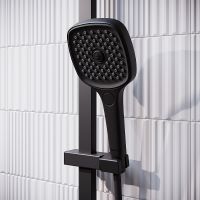 Душевая система Iddis Slide SLIBLBTi06 Черный матовый — фото 6, Душевые системы