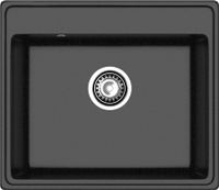 Товар: GRANFEST Мойка VERTEX 580 1-чаша 580*500мм черный арт.GF- - фото 2 GRANFEST Мойка VERTEX 580 1-чаша 580*500мм черный арт.GF- — фото 2, Кухонные мойки