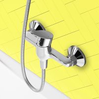 Смеситель для душа Dorff Norma D1020000 Хром — фото 5, Смеситель для душа