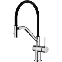 Смеситель для кухни Raglo R86.41.05 Сатин Черный — фото 1, Смесители для кухни