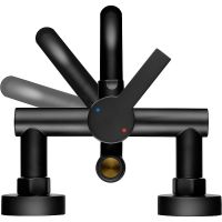 Товар: Смеситель для ванны Swedbe Diana 1035B Черный матовый - фото 6 Смеситель для ванны Swedbe Diana 1035B Черный матовый — фото 6, Смеситель для ванны