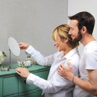 Товар: K-1002 Зеркало с 3-х кратным увеличением - фото 2 K-1002 Зеркало с 3-х кратным увеличением — фото 2, Зеркала в ванную комнату