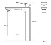 Товар: Смеситель для раковины Haiba HB11810 Хром - фото 2 Смеситель для раковины Haiba HB11810 Хром — фото 2, Смесители для раковины