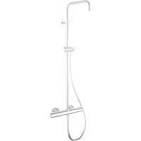 Товар: Душевая система Remer Elegance EQ32ASSDBO с термостатом Белая матовая - фото 1 Душевая система Remer Elegance EQ32ASSDBO с термостатом Белая матовая — фото 1, Душевые системы