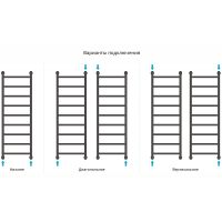 Водяной полотенцесушитель Сунержа Галант+ 1200х400 00-0200-1240 Хром — фото 4, Водяные полотенцесушители