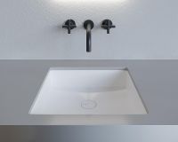 Раковина Salini Marea 42 07 1802207M Белая матовая — фото 1, Раковины встраиваемые снизу