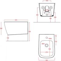 Товар: Биде Artceram A16 ASB001 05 00 подвесное Белое матовое - фото 5 Биде Artceram A16 ASB001 05 00 подвесное Белое матовое — фото 5, Биде