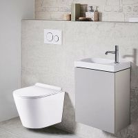 Товар: Унитаз Azario Fonti AZ-402W подвесной Белый с сиденьем Микролифт - фото 3 Унитаз Azario Fonti AZ-402W подвесной Белый с сиденьем Микролифт — фото 3, Подвесные унитазы