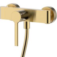 Смеситель для душа AQUAme Asti Шлифованное золото арт-AQM6413BG — фото 4, Смесители для душа с лейкой
