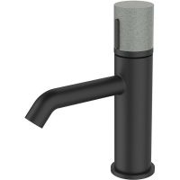 Смеситель для раковины Bronze de Luxe Focus 24601BG Черный матовый — фото 1, Смесители для раковины