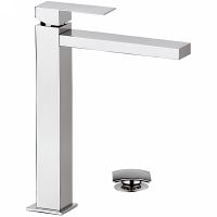 Смеситель для раковины Remer Q-Design QD10LXL Хром — фото 1, Смесители для раковины